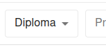 Seleção do tipo Diploma. Seleção do tipo Diploma.