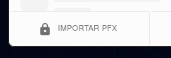 Importar PFX.